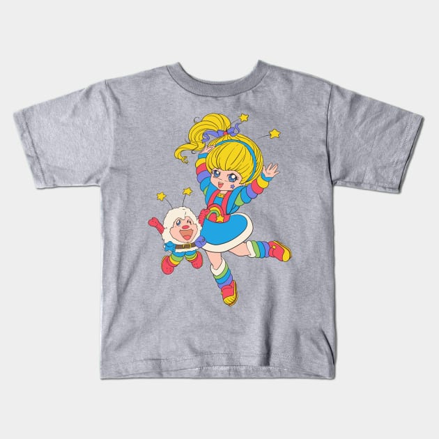 Rainbow Kids Kids T-Shirt by Kitaro Yamaguchi